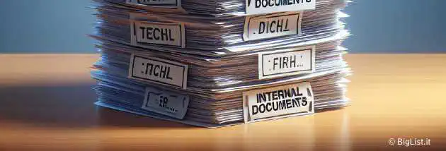 A pile of confidential documents with the Google logo on top, symbolizing leaked internal documents.