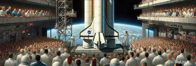 NASA's Starliner capsule, human astronauts, Atlas V rocket, space launch, mission control background.
