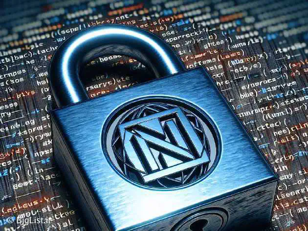 A stylized image of a padlock with the New York Times logo, surrounded by snippets of source code and the 4chan logo, symbolizing a security breach.