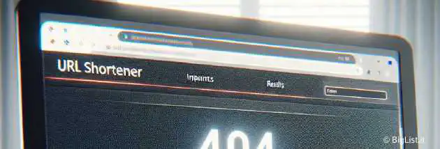 A screenshot of Google URL shortener interface being shut down on a computer screen with a 404 error message.